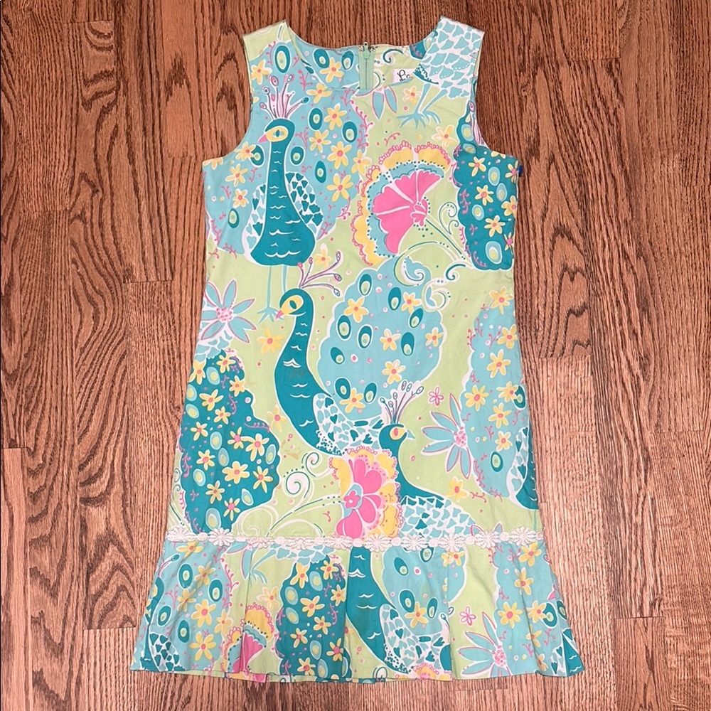 Lilly Pulitzer Peacock Shift Dress